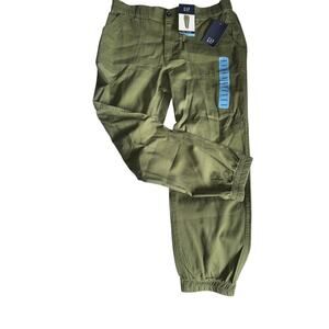 GAP Olive Green Cargo Track Pants